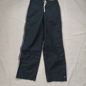 Nike Dark Blue Joggers with White Accents